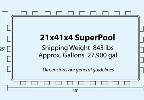 21x41x4 SuperPool